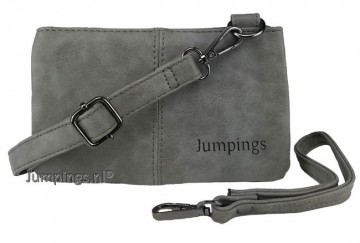 Anti skim schouderband licht grijs klein