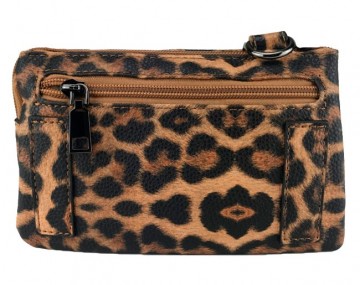 Antiskim klein panter achterkant camel