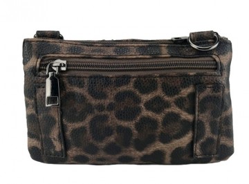 Antiskim klein panter achterkant coffee