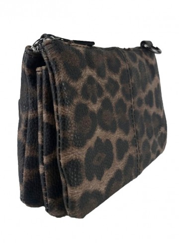 Antiskim zeikant panter grijs coffee