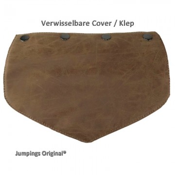 Klein punt klep camel