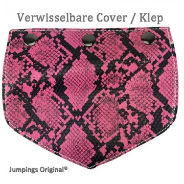 Punt klep slang fuchsia